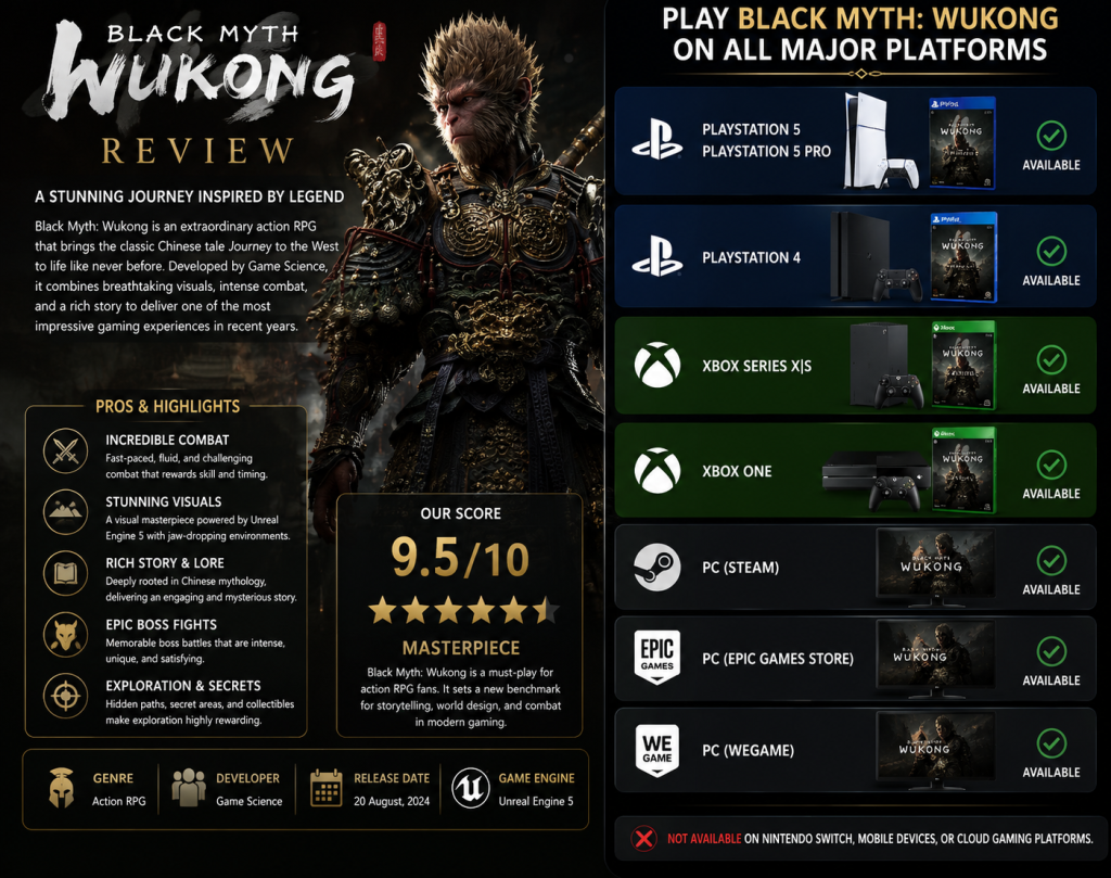 Black Myth: Wukong Review