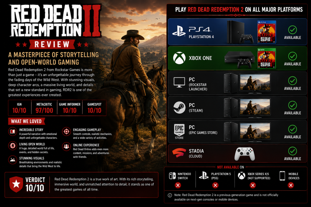 Red Dead Redemption 2 Review