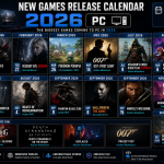 new games release calendar in 2026